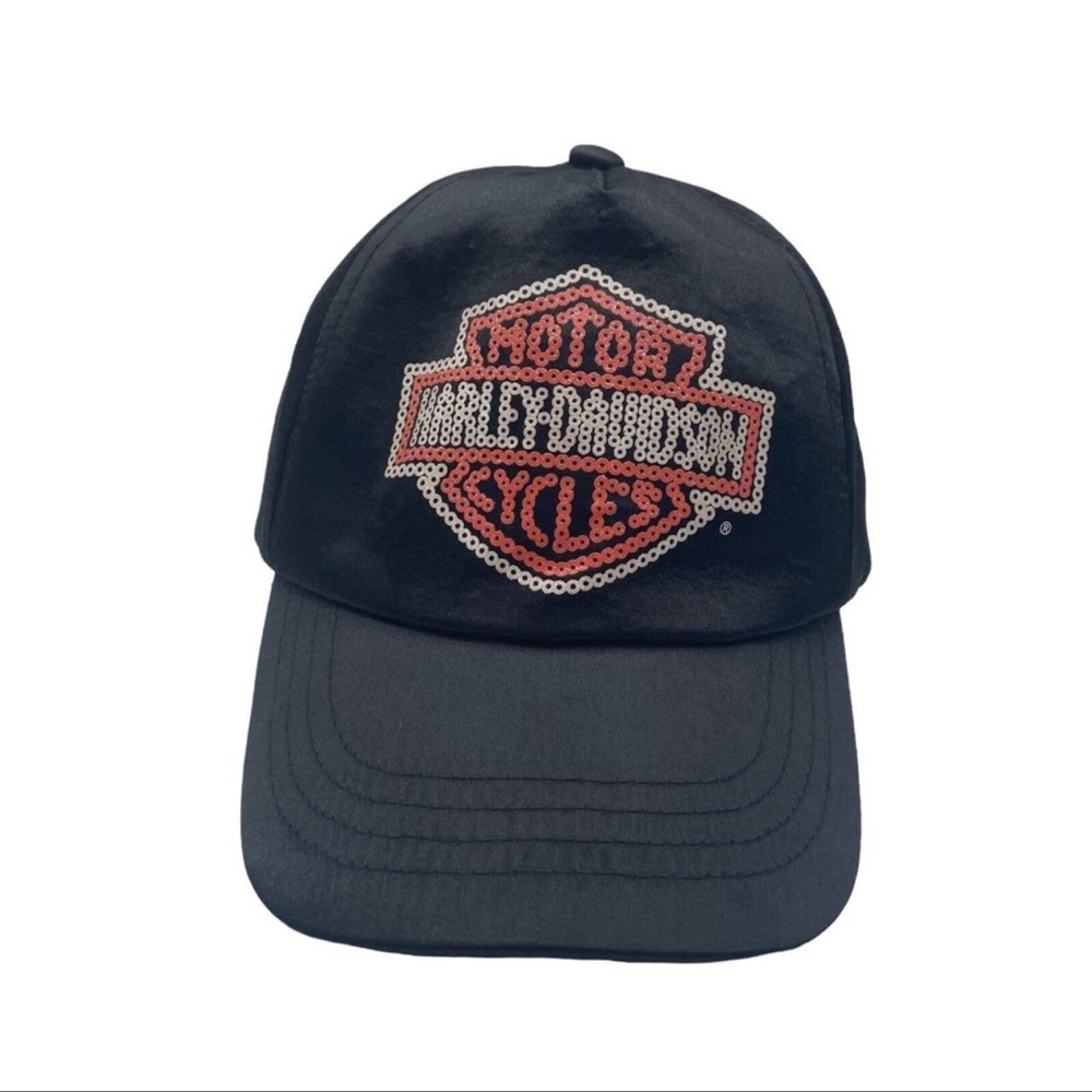 Toddler girls Harley Davidson hat